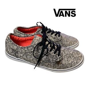 VANS Off The Wall Atwood Authentic Skate Shoes Henna Black Graphic Sneakers 8